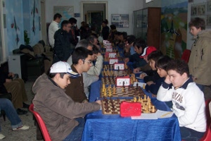 Scorcio di torneo in sede